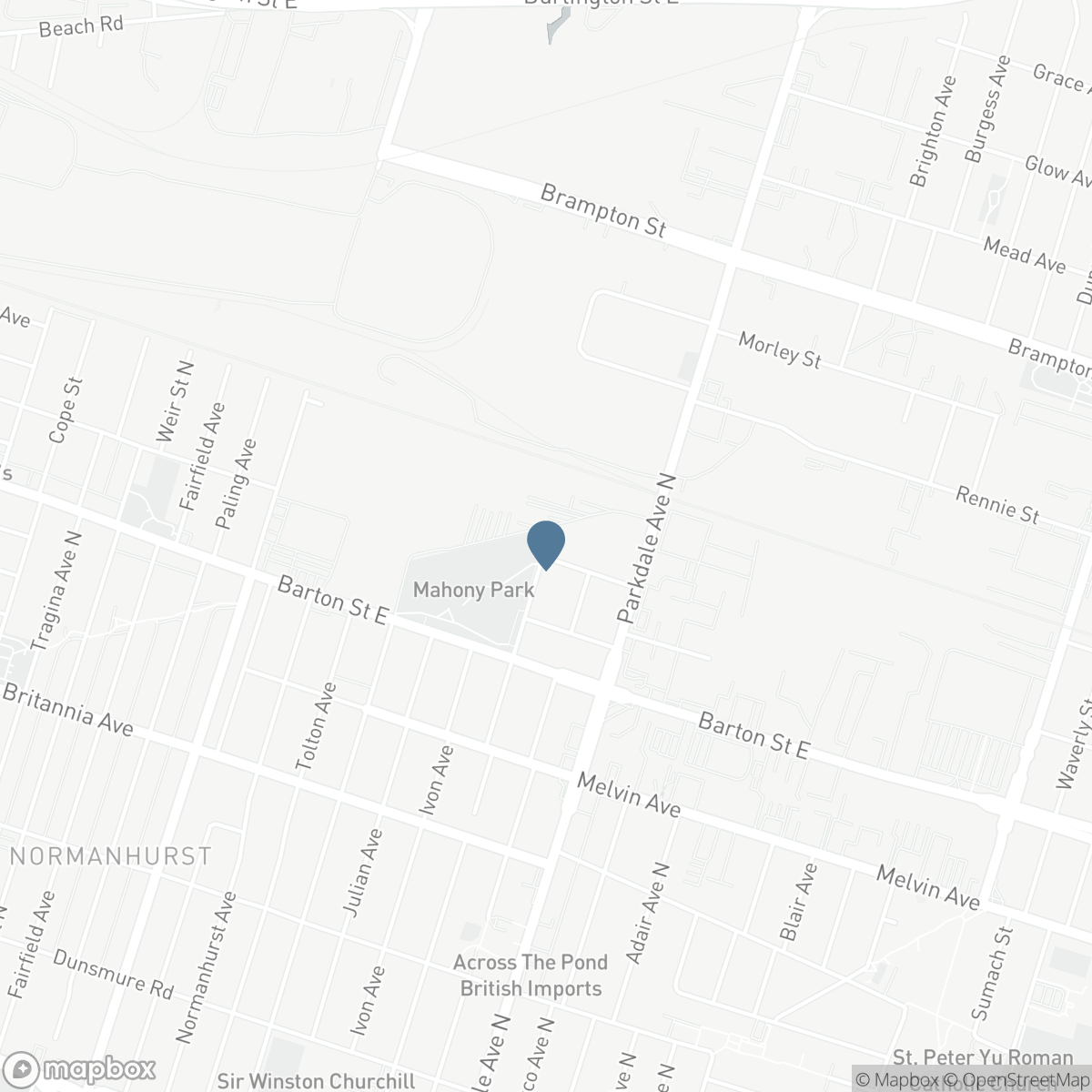 1 MAHONY Avenue, Hamilton, Ontario L8H 3C3